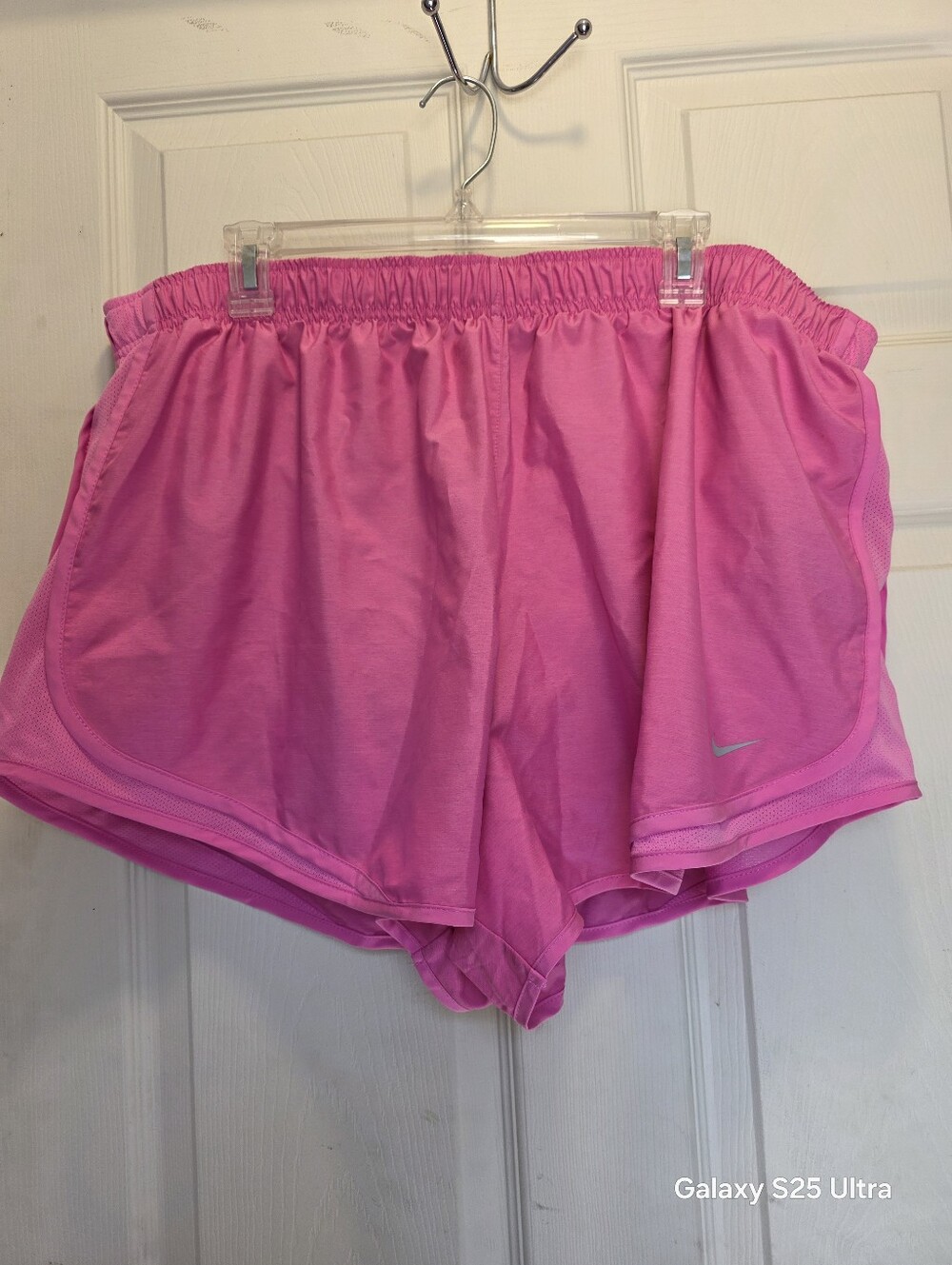 Nike Women's Pink Dri-FIT Athletic Shorts
